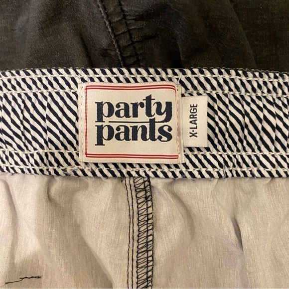 PARTY PANTS Solids Preppy Shorts Dark Gray Men’s Size XL Extra Large - Picture 6 of 8